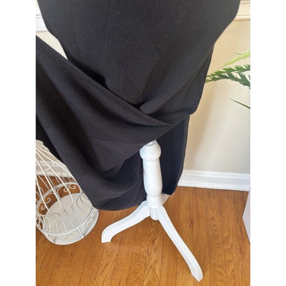 NWT Free People Beach Size Small Kristy Halter Maxi Dress Black Knit Stretch - Picture 6 of 9